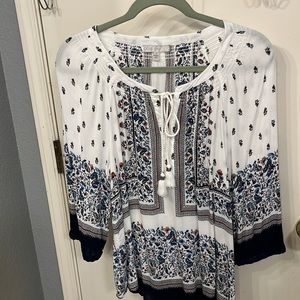 3/4 Sleeve Business Casual Top